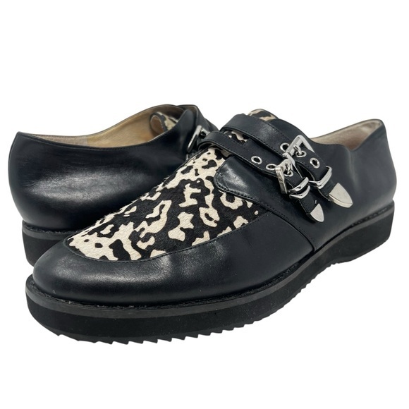 Michael Kors Shoes - Michael Kors Black and Cream Loafers